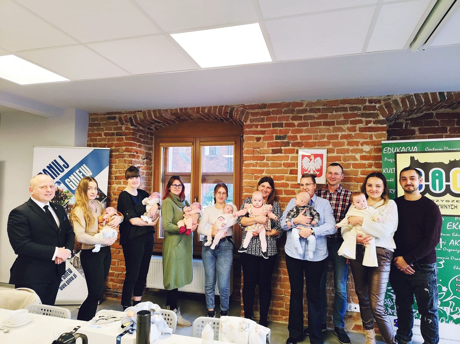 Burmistrz spotkał się z najmłodszymi mieszkańcami