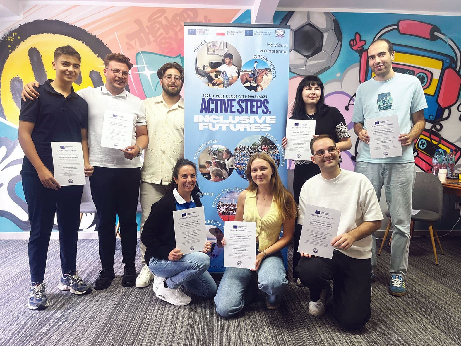 Wizyta partnerów projektu „Active Steps, Inclusive Futures” w Starogardzie Gdańskim