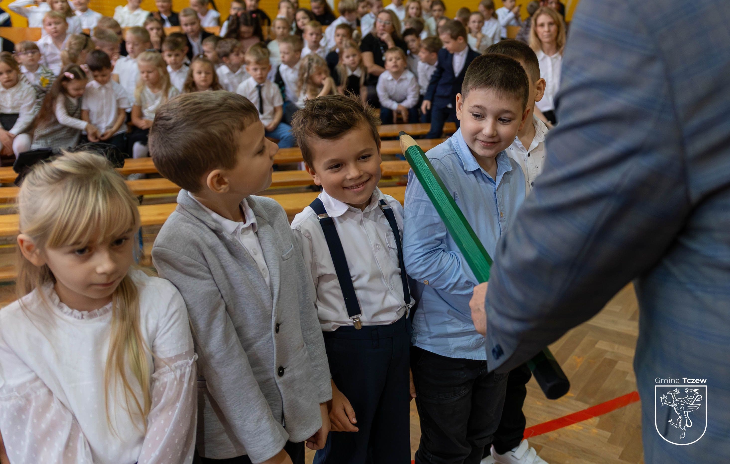 Pasowanie pierwszoklasistów w szkołach 