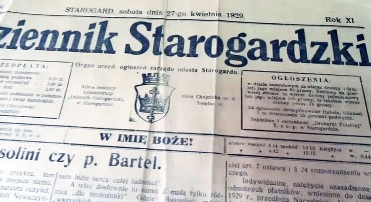 Historia regionalnej prasy: tygodnik Kociewie z lat 1938-39