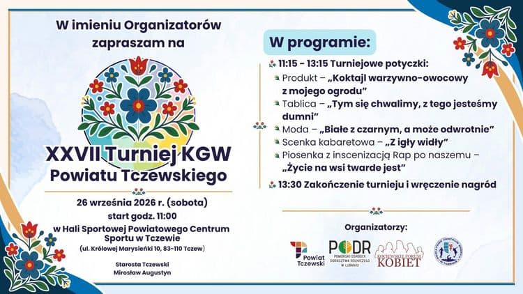 XXVII Turniej KGW Powiatu Tczewskiego