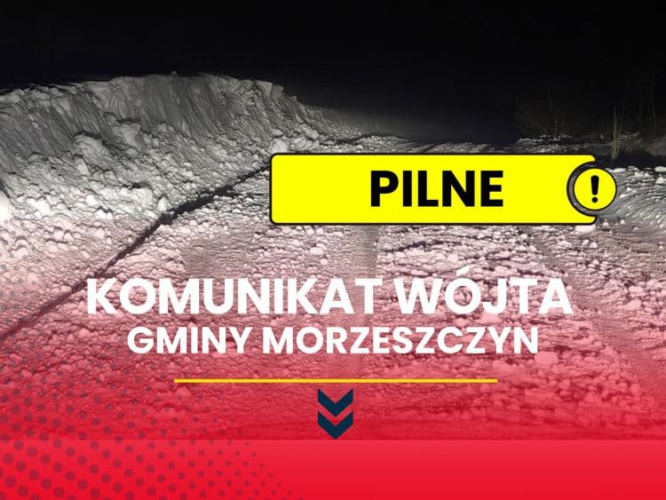 KOMUNIKAT WÓJTA GMINY MORZESZCZYN