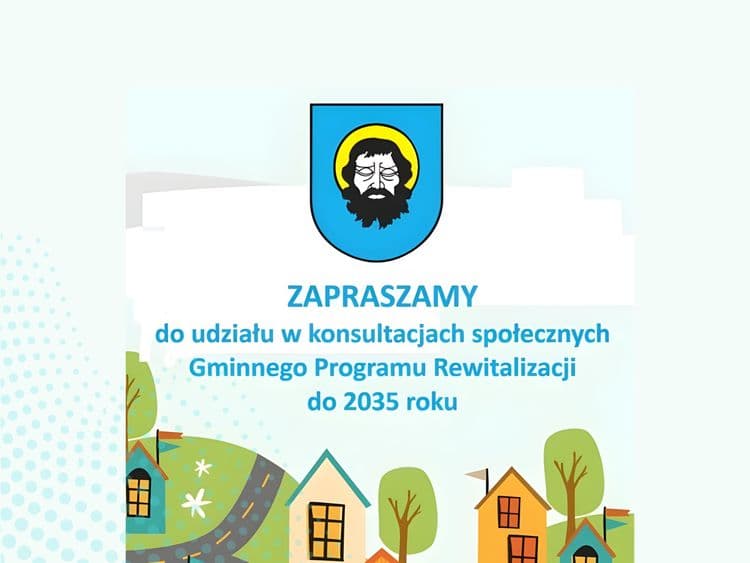 SKARSZEWY. Zapraszamy do udziału w konsultacjach społecznych projektu Gminnego Programu Rewitalizacji do 2035 roku
